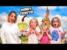 I SURPRISED My Kids With A Trip To DISNEYLAND!