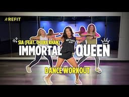 Dance Fitness Choreography | "Immortal Queen" by SIA (feat. Chaka Khan) | At-home cardio workout