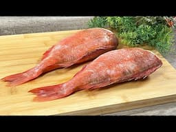 🐟 Großvater-Seemann hat mir diesen Trick beigebracht! Die beste Art, Fisch zuzubereiten! Sehr lecker