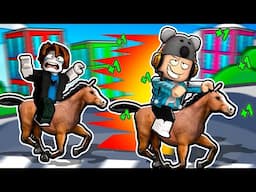 Buying The FASTEST HORSE in Roblox Horse Race!