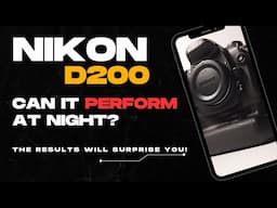 Nikon Camera: Can This Old Nikon Perform at night? (The Results Will Surprise You).