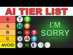 Ultimate AI Crypto Tier List - I've Changed My Mind (Sorry)