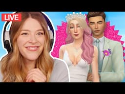 let's have a BARBIE royal wedding | sims 4 BARBIE Season 2 Part 10