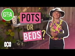 Should You Sow Seeds Into Pots or Soil? | Gardening 101 | Gardening Australia