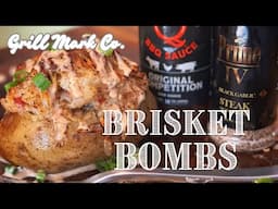 Twice Baked Brisket Bombs | FT. BBQ Chef Mark Ashby