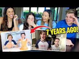 7 YEARS LATER REACTION TO OUR FIRST HALLOWEEN VIDEO!