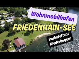 Wohnmobilhafen am Campingplatz Friedenhain-See, Parkstetten / Niederbayern