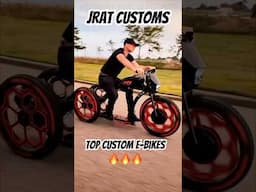 Unveiling the Custom E-Bikes from Jrat Customs #shorts #ebike