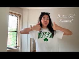 Boston Diaries ep 16: moving & getting a new couch, cape cod day trip, enjoying boston summer!