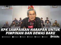 🔴LIVE - Tanggapan KPK Terkait Hasil Penetapan Pimpinan dan Dewas Periode 2024-2029