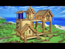 Wooden Starter Fortres for Minecraft Survival Tutorial #430