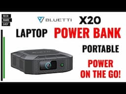 PORTABLE  LAPTOP POWER BANK Bluetti X20