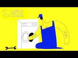 Funny animation on human relationships | Washing Machine - by Alexandra Májová