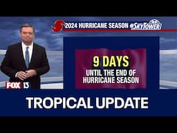 Tropics quiet as hurricane season comes to an end