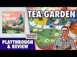 Tea Garden - Tutorial, Playthrough, & Review