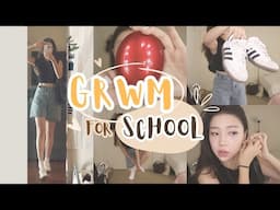 GRWM FOR 1ST DAY BACK TO SCHOOL | MONOLID MAKEUP + YESSTYLE DISCOUNT CODE