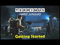 Day 1 - Craft Build Survive! - Terminus Zombie Survival Gameplay