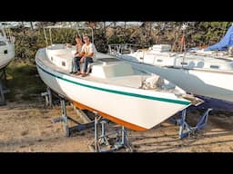 We Bought a 1 Euro Boat! 3 Years Later… The Crazy Transformation of Seabird! UPDATE!