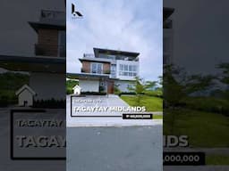 Stunning Modern Home with 360° Overlooking Taal View For Sale in Tagaytay Midlands