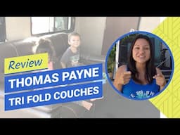 Thomas Payne Tri Fold Couches | Full Time RV Living