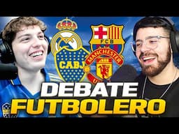 DEBATE FUTBOLERO CON DAVO: BARCELONA, REAL MADRID, MANCHESTER UNITED Y CITY. MEJOR XI DEL FÚTBOL