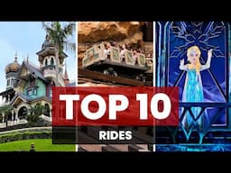 Top 10 rides in Hong Kong Disneyland in 2024 (with NEW Frozen ride)!