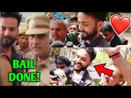 Elvish Yadav BAIL DONE! ❤️| @ElvishYadavVlogs Out from Jail, Elvish Yadav Arrested