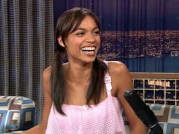 Rosario Dawson Likes Naked Fighting Men | Late Night with Conan O’Brien