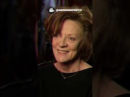 MAGGIE SMITH amaba trabajar en HARRY POTTER