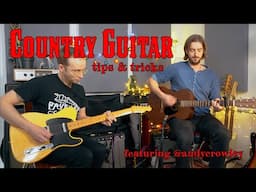 Country guitar tricks & tips with special guest @andycrowley