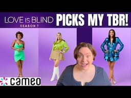 LOVE IS BLIND CAST S7 PICKS MY TBR! | Love is Blind Cast Members Rec Books to Me on Cameo