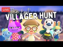 🔴 THE LAST VILLAGER HUNT?! 🌿 (for Pom Poko Island) // ACNH Live Stream