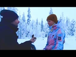 Proposing to a finnish girl in -15 Celsius (5F)