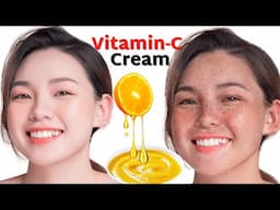 how to make vitamin c cream at home for youthful, glowing, spotless skin || natural poonam