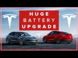 Tesla Model Y & 3 Getting a Huge Battery Refresh | Here's The Problem