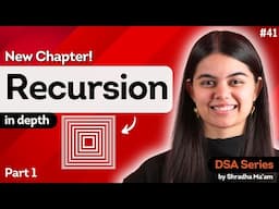 Recursion Tutorial - Basics to Advanced | Part 1