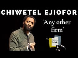 Chiwetel Ejiofor reads possibly the funniest letter of recommendation ever