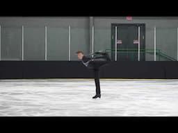 Egor Ananenko | Intermediate Men Free Skate | 2025 Midwestern Sectional Singles Final