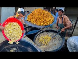 ALOO FINGER CHIPS | ALOO KI CHIPS IN MOUNTAINS | FRENCH FRIES | MOHMAND STREET FOOD PAKISTAN