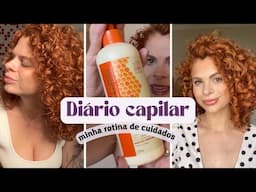 Diário capilar - como cuido do meu cabelo