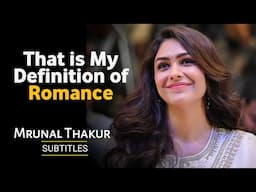 "Definition of Romance" Mrunal Thakur | English Speech With English Subtitles