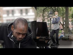 Can his piano save NYC? (ft. legendary street performer Colin Huggins)