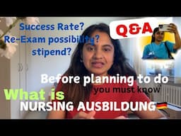 My experience/Duties of Nurses in Germany/Dhanya James/Ausbildung to Nurse 👩‍⚕️🇩🇪