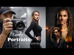 25 Moody Portraits in 12 Mins with XCD 75P (behind the scenes)