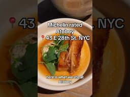 Michelin rated Atoboy… was it worth it? #atoboynyc #nycrestaurants #atoboy #atomix