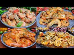 Shrimps Overload!!!  4 ways to cook shrimps 💯👌Easy! Simple Ingredients, recipe is so DELICIOUS❗