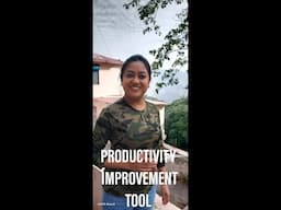 #productivityimprovement Productivity improvement Tool | Time Management Tool | Effectiveness tool |