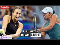 Aryna Sabalenka vs Madison Keys Highlights - WTA China Open 2024