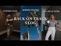 Back on Track Vlog // Healthy Habits I’m Starting // Catch up with Me