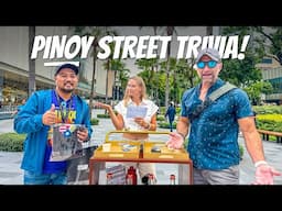 🇺🇸 American vs 🇵🇭 Filipinos: Philippines Street Trivia Battle